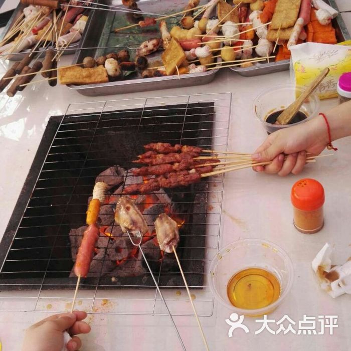 大夫山开心农庄野炊烧烤场