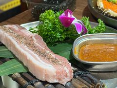 -明洞阿姨·韩式酱蟹烤肉·创意料理(三元桥店)