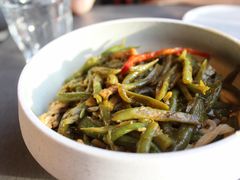 豆角丝炒肉拌转百刀-日上三甘(三里屯店)