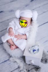 点击看大图 -金色童年新生儿满月摄影(包头店)