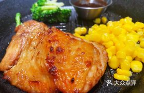 Grilled Chicken Leg Steak