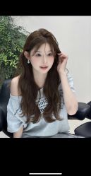 点击看大图 -藤野造型烫发染发
