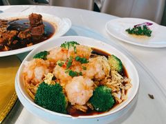 蒜茸手打虾滑-小谭川菜(紫薇田园店)
