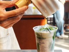 西村番抹茶拿铁-LOOOAD COFFEE进度条(D9街区店)