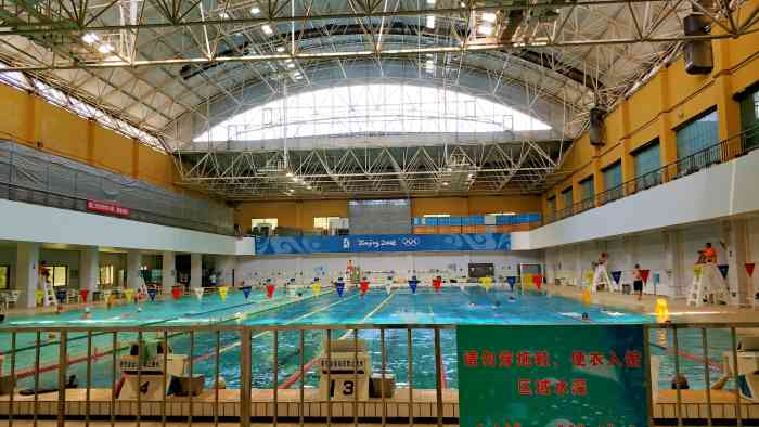 首都体育学院游泳馆图片