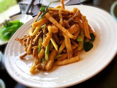 咸蛋黄焗云南松茸-西安凯悦酒店·湖畔中餐厅
