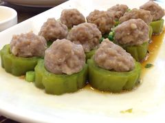凉瓜蒸肉丸-潮喜竹溪荔湖酒家(荔枝湾店)
