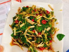 凉拌折耳根-明升萝卜汤