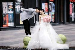 -红番婚纱礼服