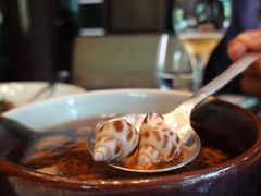 古越陈酿煮花螺-杭州西子湖四季酒店·金沙厅