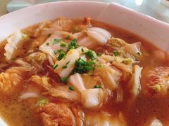 大白菜烧蛋饺-长兴岛郊野公园农场食堂