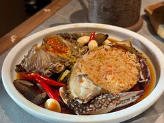 -草家酱蟹炭火烤肉店(珲春南路一店)