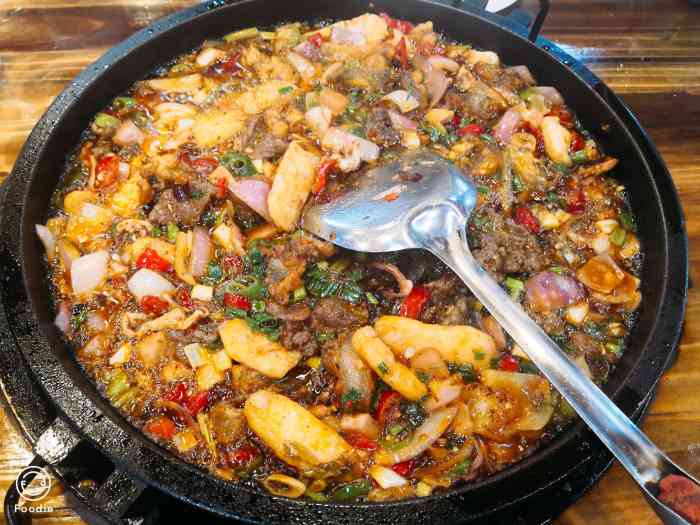 庖丁重庆铁板烧-"上次来吃过一次,感觉很棒,所以今天又来,.