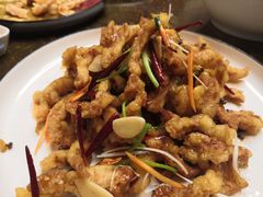 《龙飞凤舞》焦烧肉条-老江南春·中国龙菜(衡山路店)