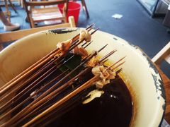 -拈签一笑黄牛肉辣卤串串