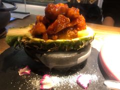 菠萝咕噜猴头菇-水木苼 蔬食料理