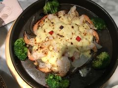 堂烹蒜蓉芝士虾-雀蓝川菜(奥体广场店)