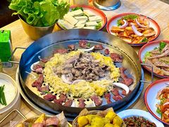 -陈叉子钢盆烤肉(中原万达店)