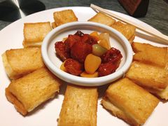 咕噜肉拼奶盒-猪肉婆私房菜(容桂总店)