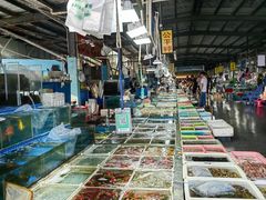 -霞涌市场海鲜摆卖区