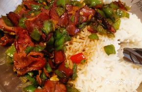 Stir-Fried Pork Strips with Green Pepper