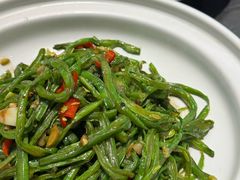砂煲扁豆角-紫泥369粗粮季(四牌楼店)