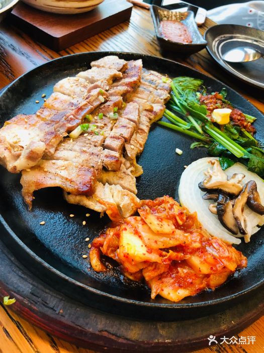 听说过创意韩式料理(人民广场店)铁锅碳烤黑猪肉图片 - 第2892张