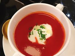 甜菜头西红柿酸奶汤-1981牛排西餐厅(海信店)