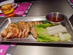 炭烤猪颈肉-新越盏·东南亚料理(捷登都会店)