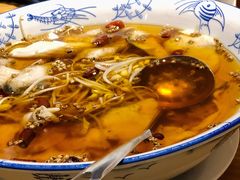 江鱼做水煮鱼-渝信川菜(工体店)
