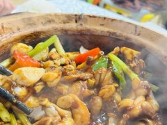啫田鸡煲-天宝食坊·啫啫煲大排档(西华路店)
