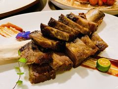 雨花石烧牛肋条-广州文华东方酒店·江-由辉师傅主理