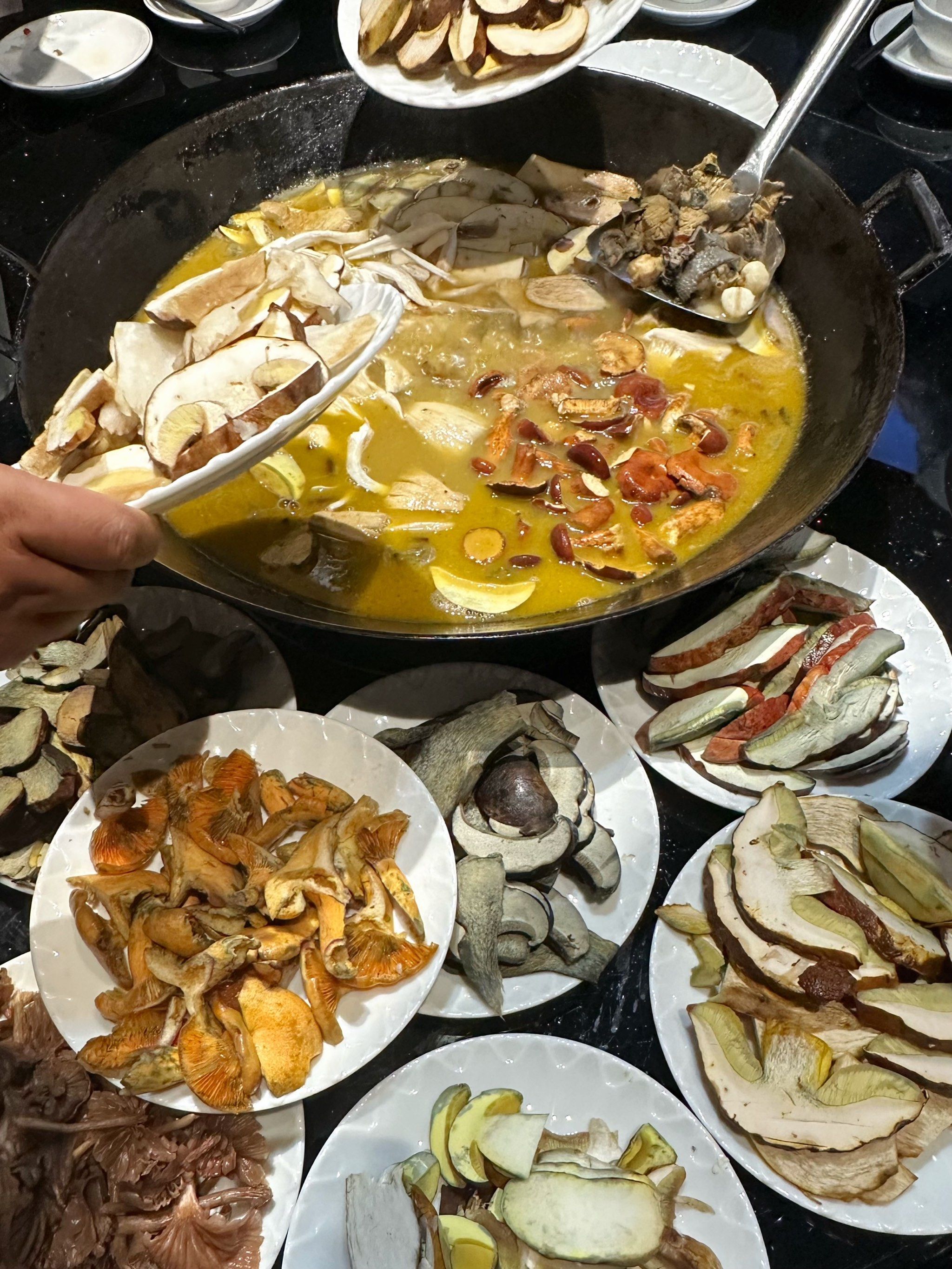 四海一家📍野生菌火锅扛把子有多惊艳!