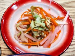 自制泡菜-刘二姐襄阳牛肉面(鸟巢店)