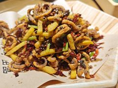 干煸鱿鱼须-倍儿美海鲜大排挡·非遗海鲜蒸饺(洋货店)