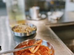 泡菜-大丘街路边烤牛肉