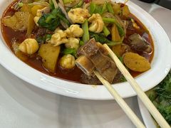 -马旭土鸡焖花卷新疆菜大盘鸡·真域顺西域美食(天马大道店)