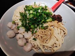 葱油三虾拌面-老头儿油爆虾·知味杭州(爱琴海购物中心)