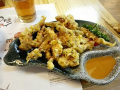 日式炸鱿鱼须-花漫里日式餐厅(刺桐店)
