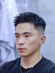 -海文先生国潮烫染男士理发馆