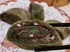 绿茶红豆薄撑-顺德人家食府(黄金广场店)