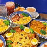 分量挺大的，上面铺了一层可以拉丝的芝士