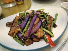 紫苏茄子炒豆角-和乐喜宴海鲜酒家(骏荣广场店)