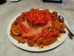 避风塘炒熟阿拉斯加帝王蟹-西安高新洲际酒店•彩丰楼中餐厅