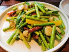 芦笋炒螺片-肴约·花园式餐厅(湖里店)