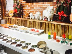 自助调料区-草原塞蛮羊火锅城(港湾店)