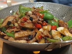 鲍鱼辣椒炒肉-花舍·新派粤菜·西餐·下午茶(亚运村·鸟巢店)