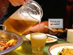 纯生扎啤-锦顺海鲜•口味菜(李村店)