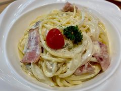 奶油意面-新华医院-食堂