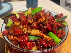 宫爆板筋-山石榴·贵州菜(丰盛里店)